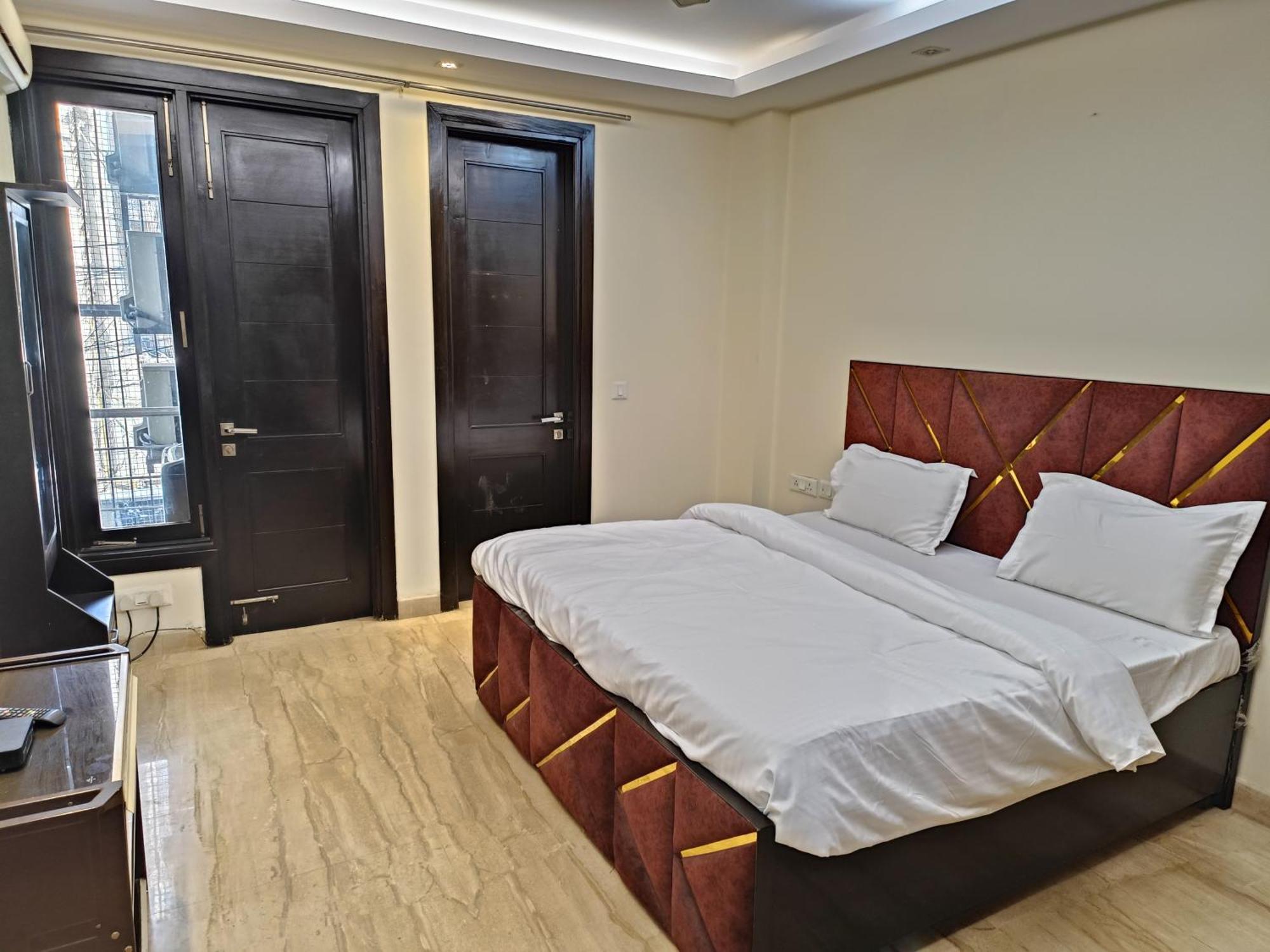Greenleaf Apartment And Suites, Greater Kailash 1 Új-Delhi Kültér fotó
