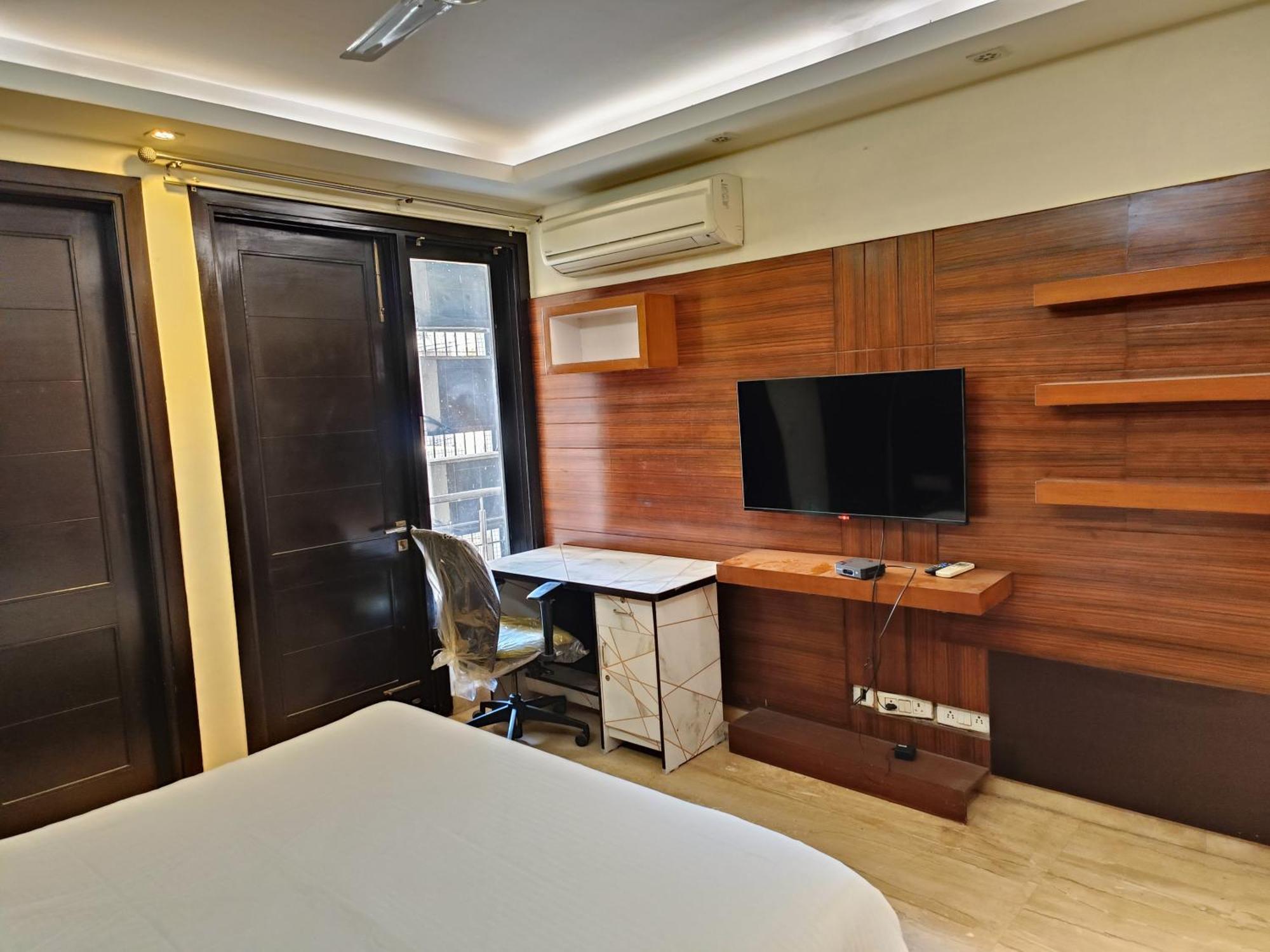 Greenleaf Apartment And Suites, Greater Kailash 1 Új-Delhi Kültér fotó