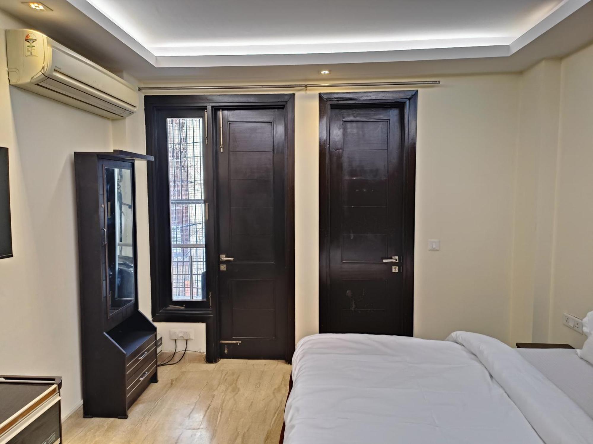 Greenleaf Apartment And Suites, Greater Kailash 1 Új-Delhi Kültér fotó
