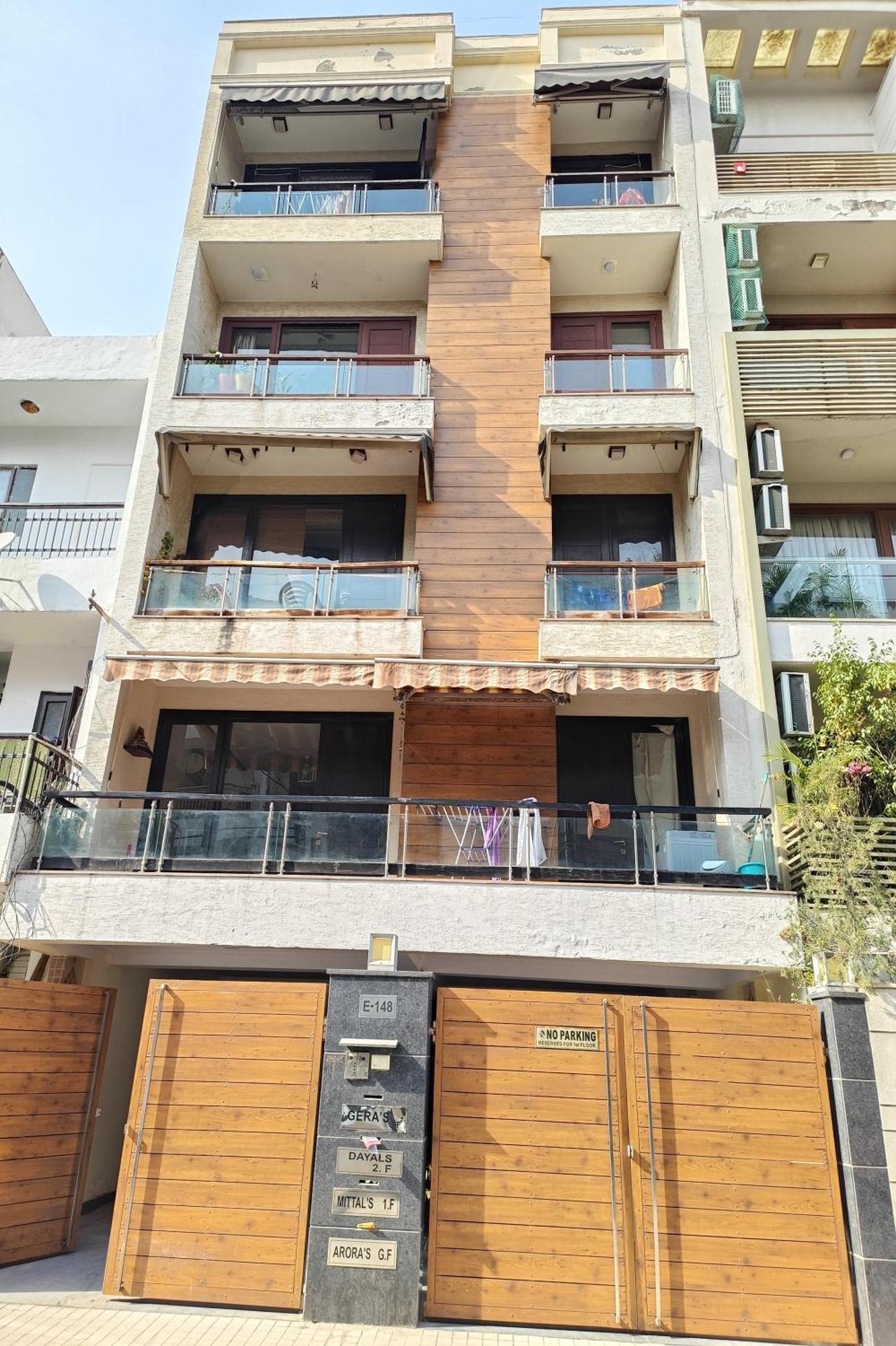 Greenleaf Apartment And Suites, Greater Kailash 1 Új-Delhi Kültér fotó
