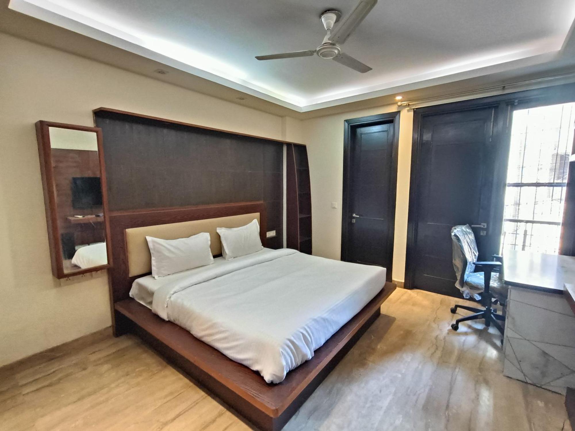 Greenleaf Apartment And Suites, Greater Kailash 1 Új-Delhi Kültér fotó